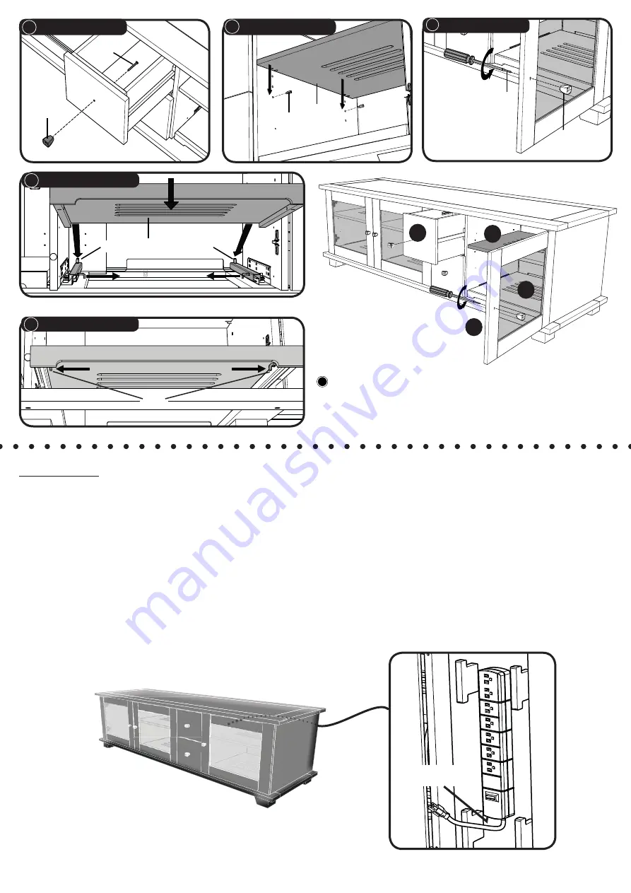 Sanus Alabaster Collection ACV73 Quick Start Manual Download Page 2