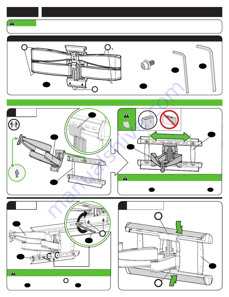 Sanus BLF328 Instruction Manual Download Page 10