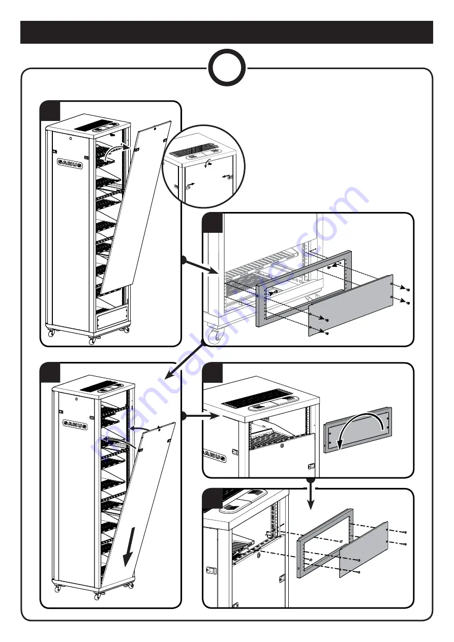 Sanus CFR2100 Series Instruction Manual Download Page 11