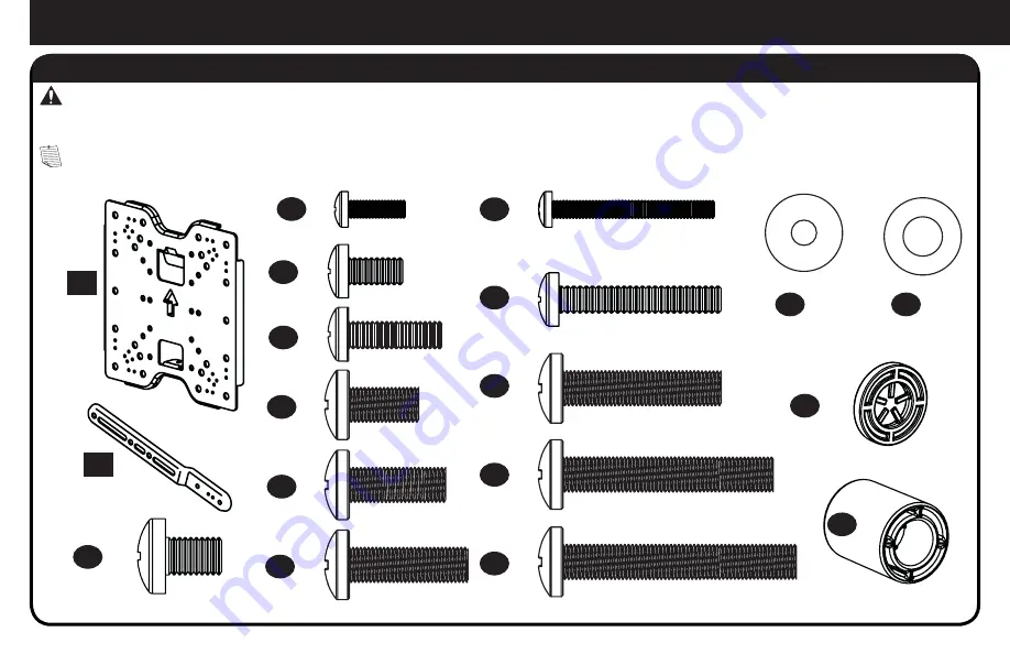 Sanus SLF9 Instruction Manual Download Page 5