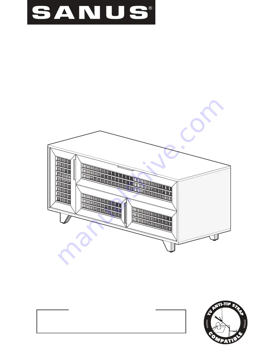 Sanus Trillium 53 Instruction Manual Download Page 1