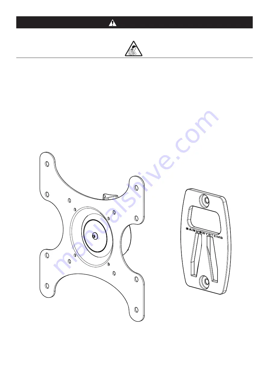 Sanus VisionMount MF202 Manual Download Page 8