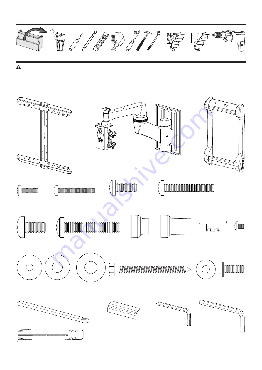 Sanus VisionMount VMF220 Instruction Manual Download Page 4