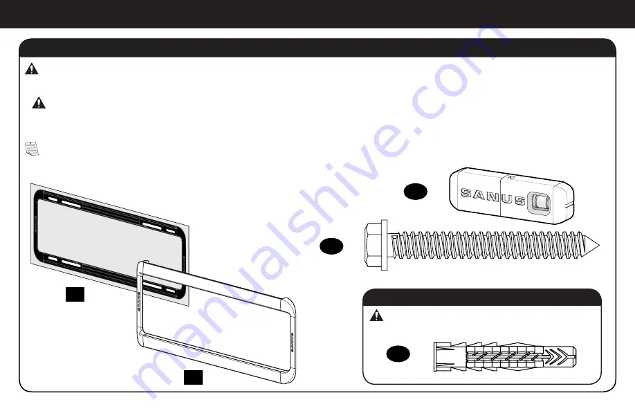 Sanus VLF525 Instruction Manual Download Page 11