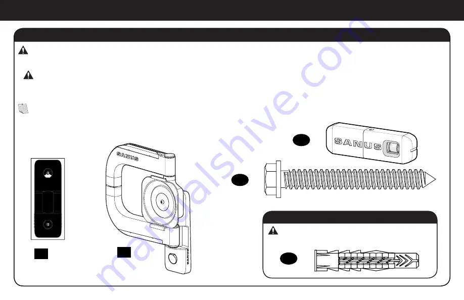 Sanus VMF518 Instruction Manual Download Page 11