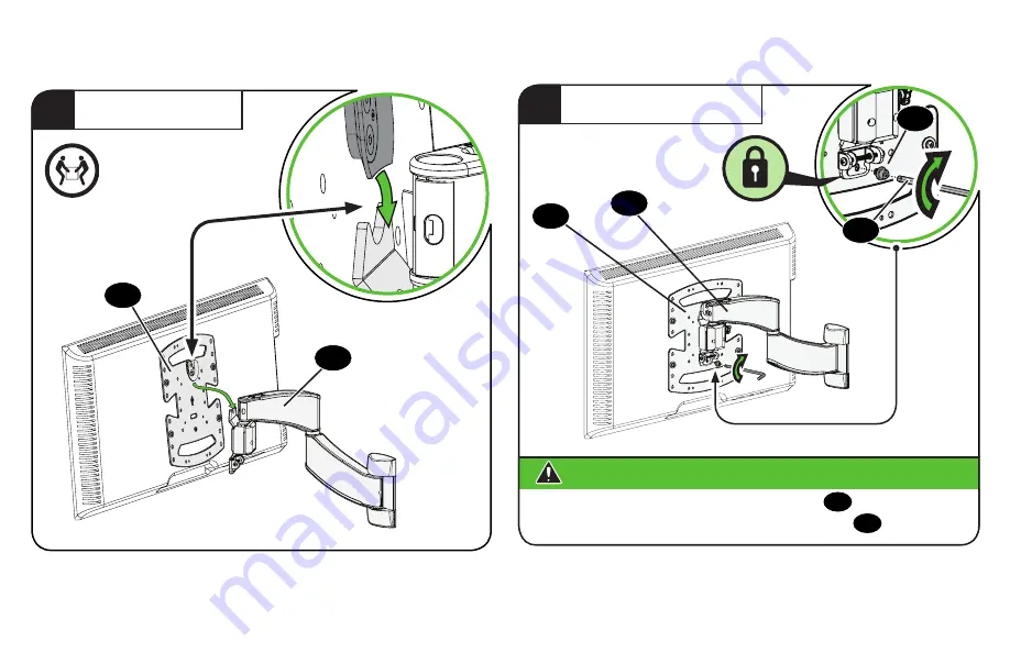 Sanus VSF716-B2 Instruction Manual Download Page 17