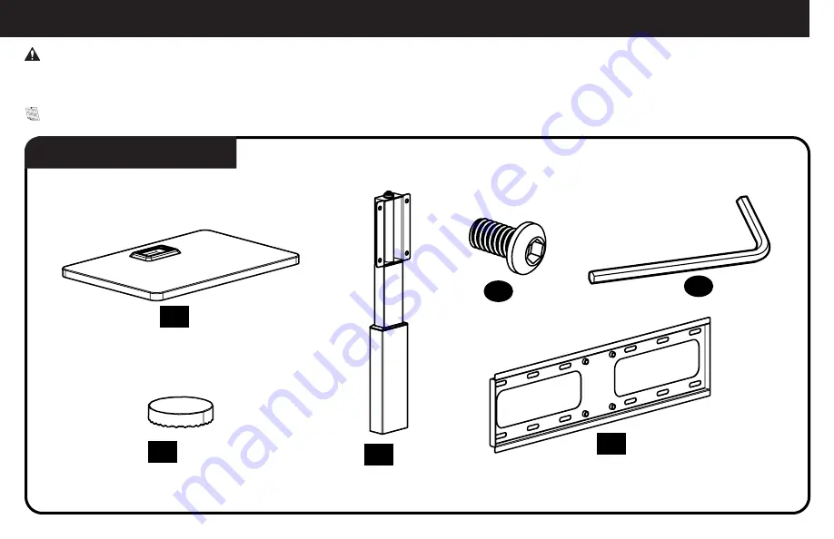 Sanus VTVS1 Instruction Manual Download Page 4