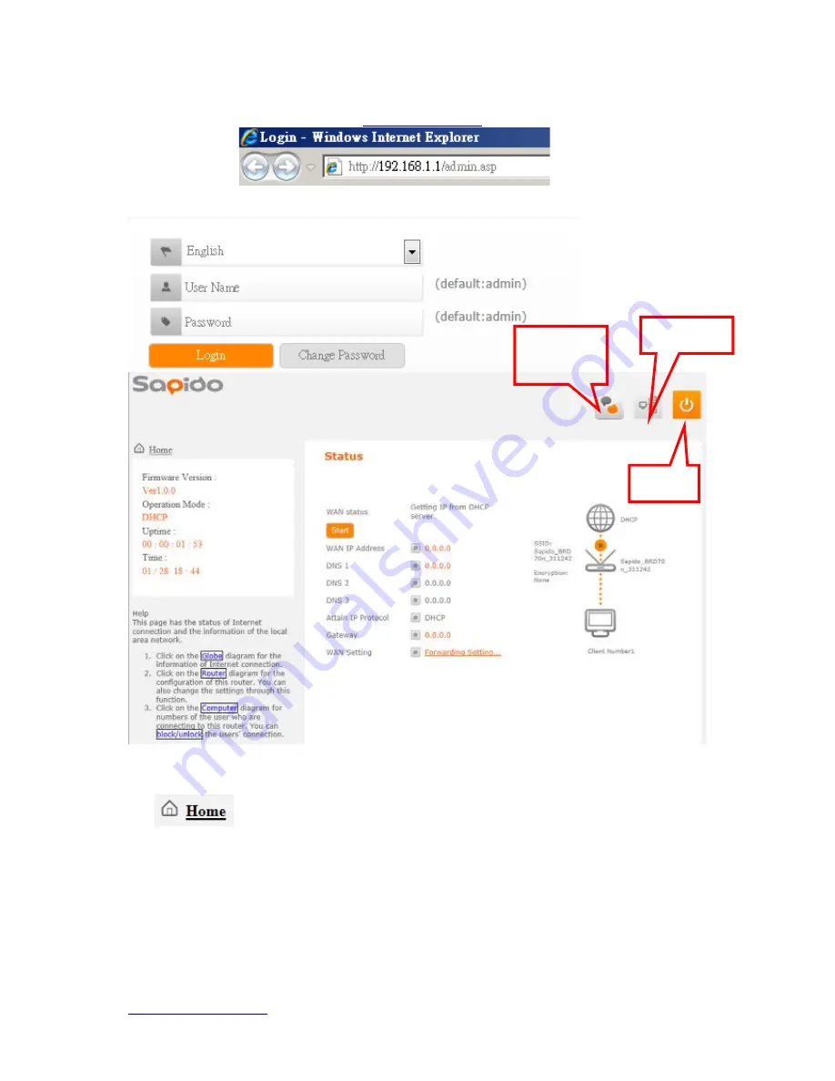 Sapido BRD70n User Manual Download Page 15