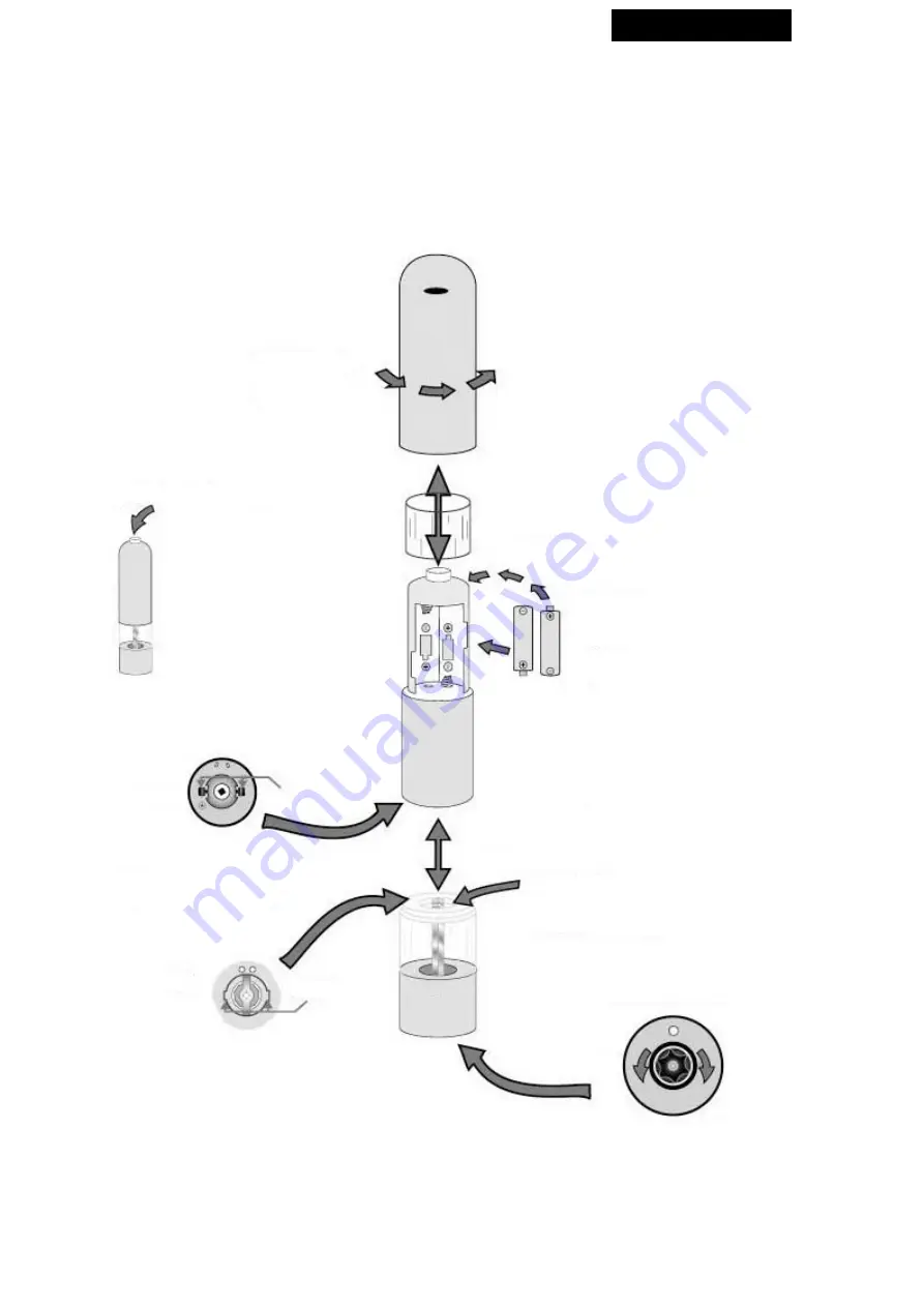 SAPIRHOME SP-1227-B Instruction Manual Download Page 3