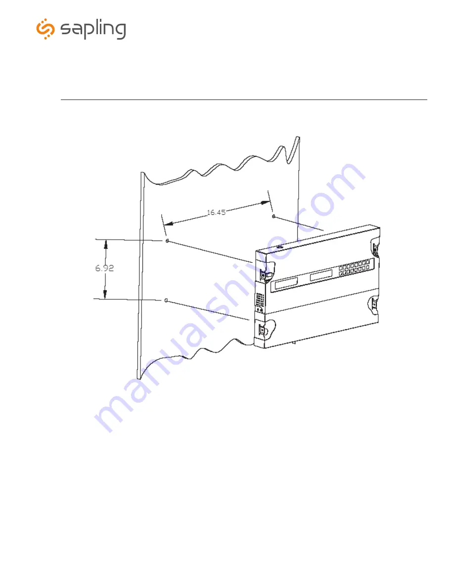 Sapling SMA 2000 Series Installation Manual Download Page 4