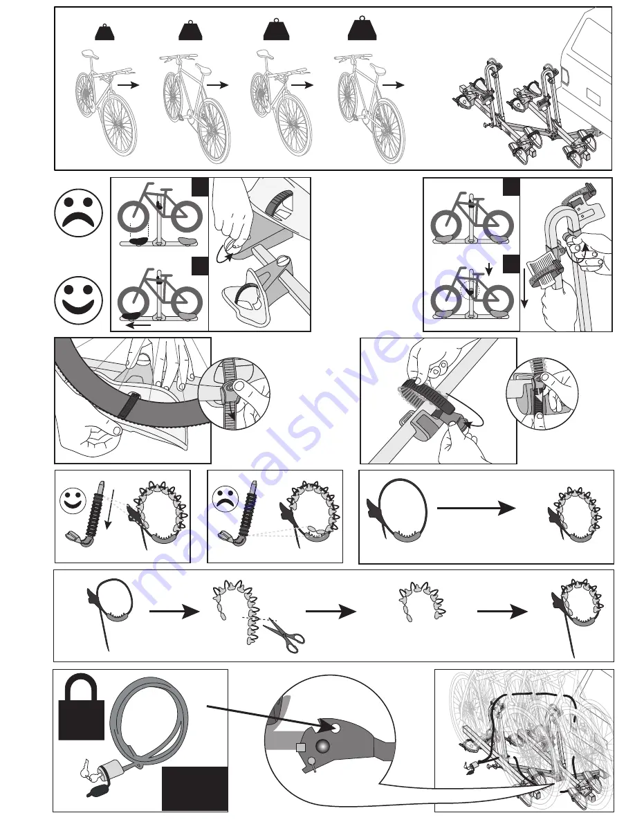 Saris FREEDOM 4 Bike Assembly Instructions Manual Download Page 3