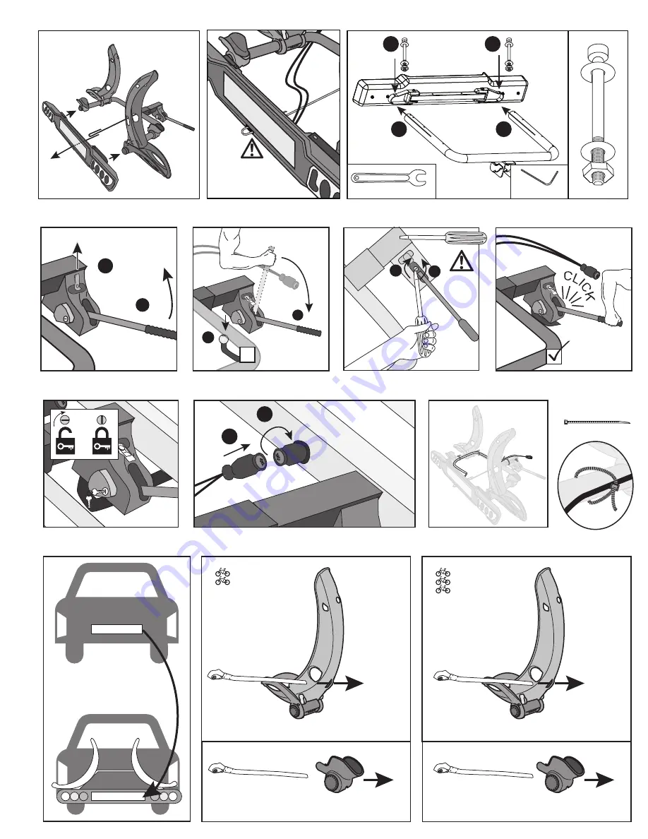 Saris THELMA Assembly Instructions Manual Download Page 5