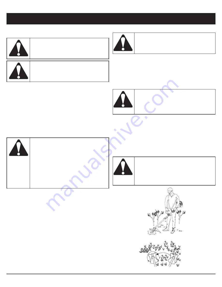 Sarlo WeedBoss BC-8 Owner'S Manual Download Page 7