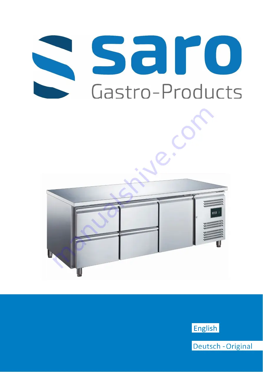 saro 465-4015 Operating Instructions Manual Download Page 1