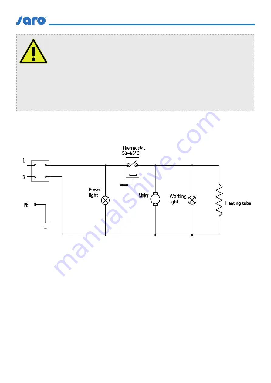 saro TW 60 Instruction Manual Download Page 12