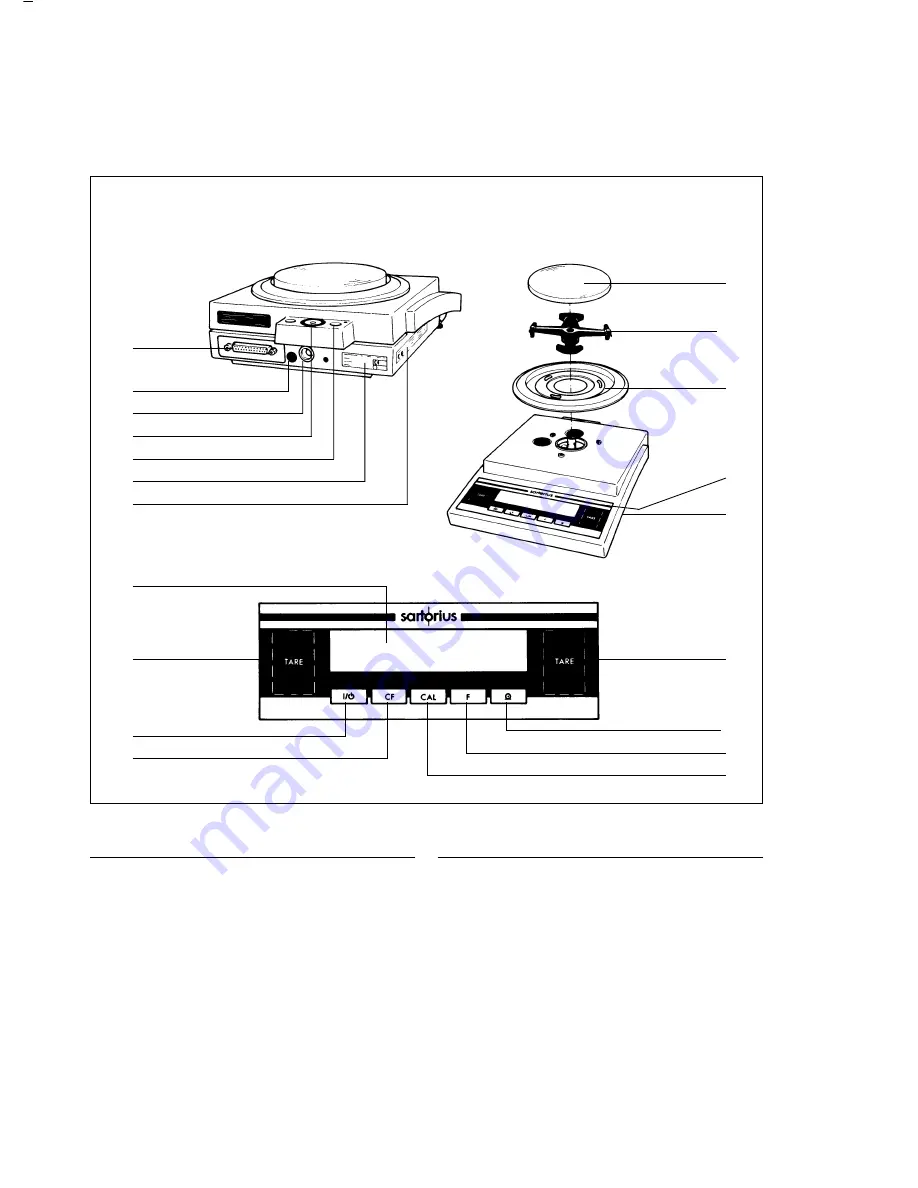 Sartorius BP 110-0CE Installation And Operating Instructions Manual Download Page 8