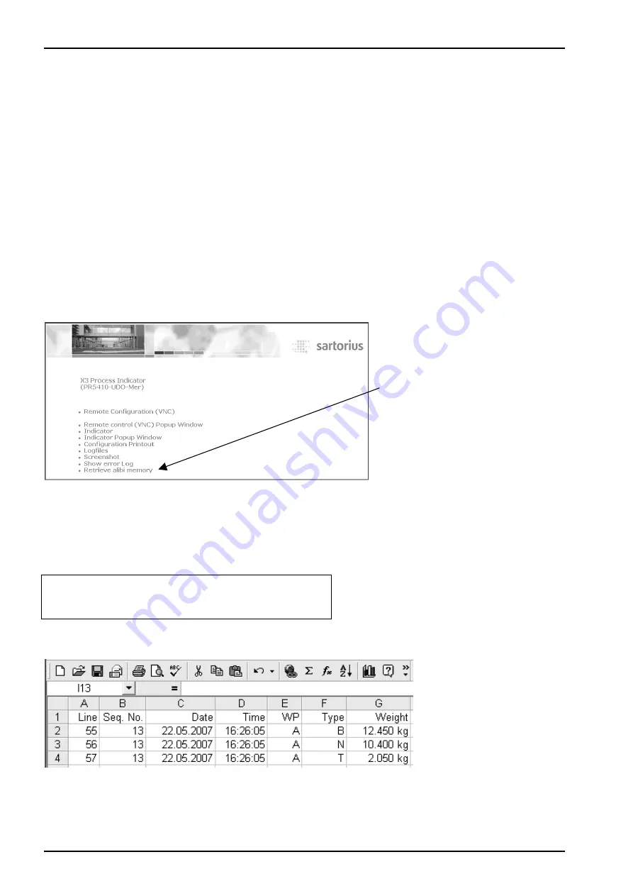 Sartorius X3 PR 5410 Operating Manual Download Page 98