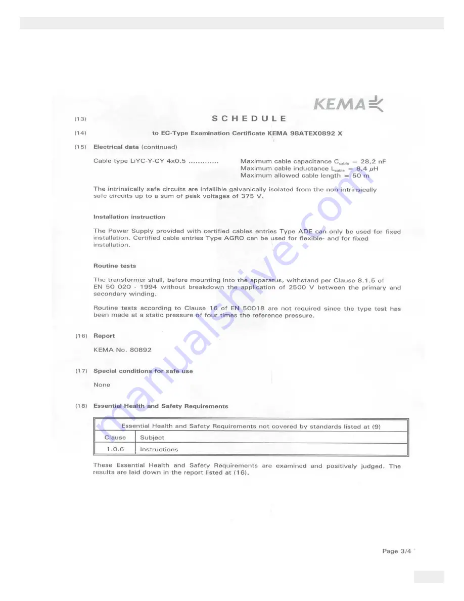 Sartorius YPS02-X Series Installation Instructions Manual Download Page 11