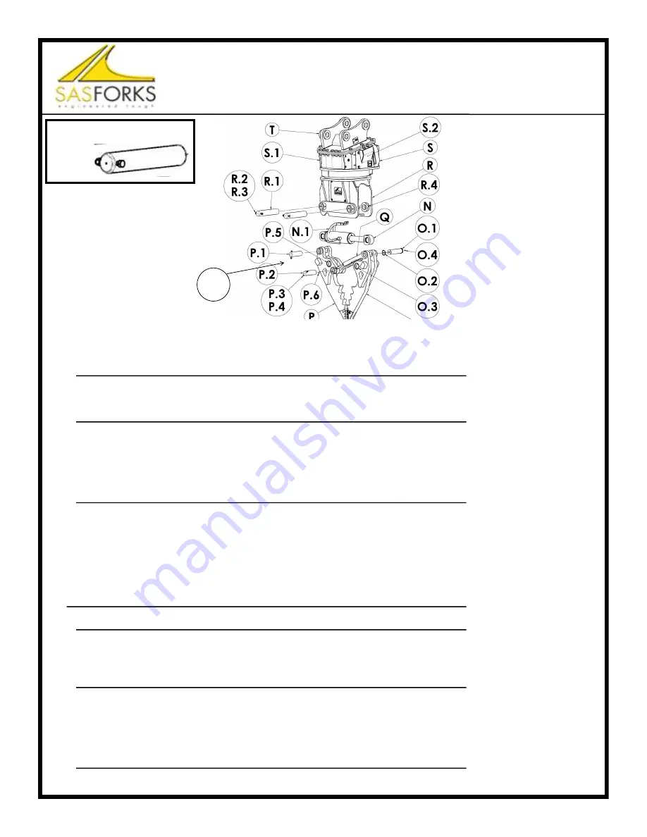 SASFORKS EX-25 v1 Manual Download Page 27