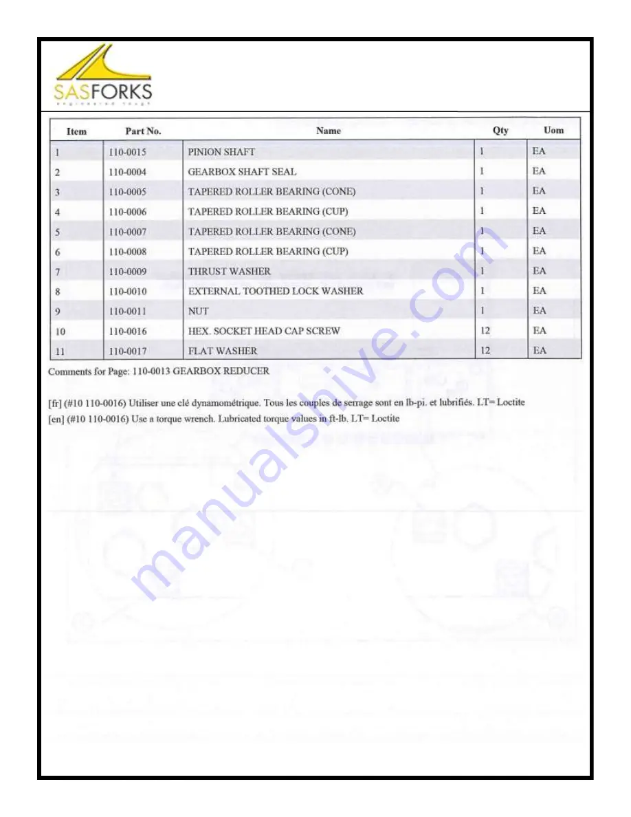 SASFORKS EX-25 v1 Manual Download Page 48