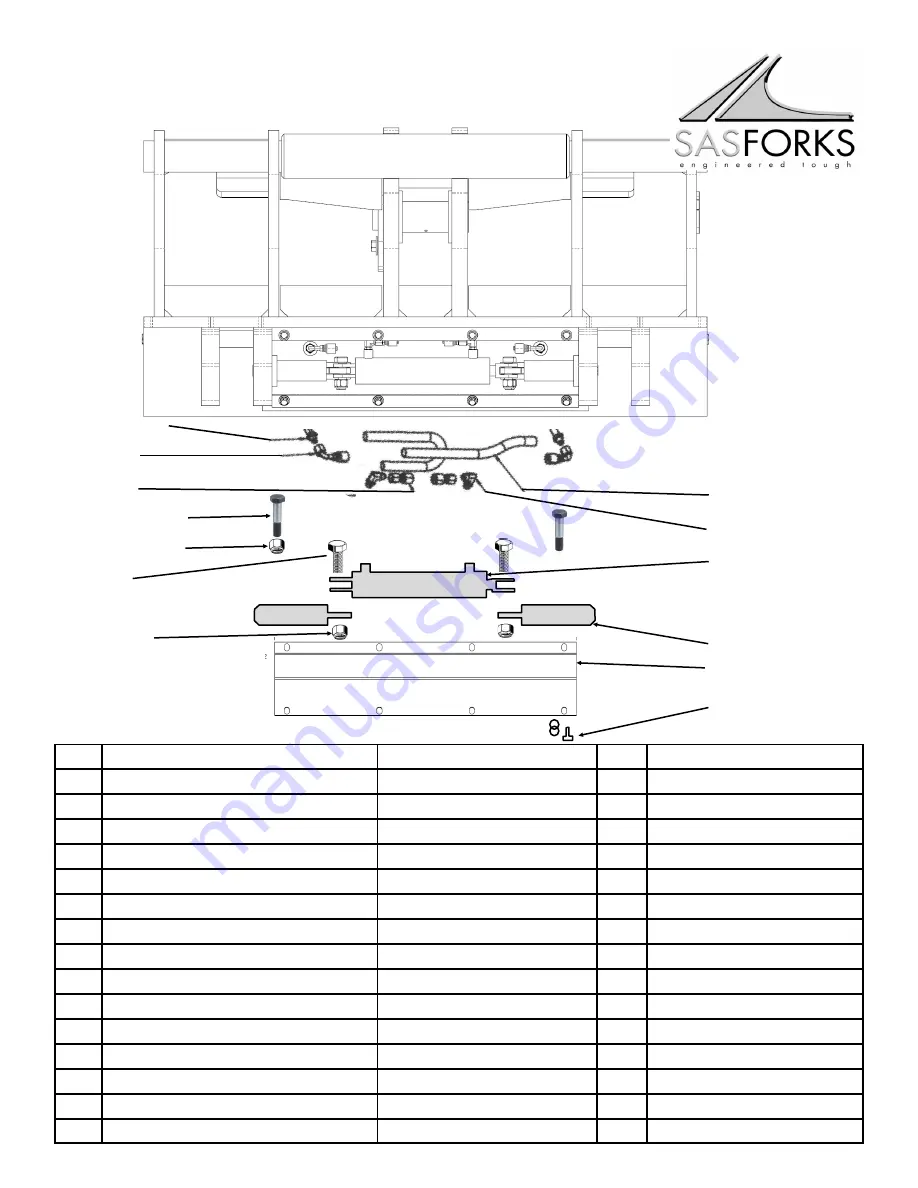 SASFORKS Male Master Operator Manual & Service Manual Download Page 14