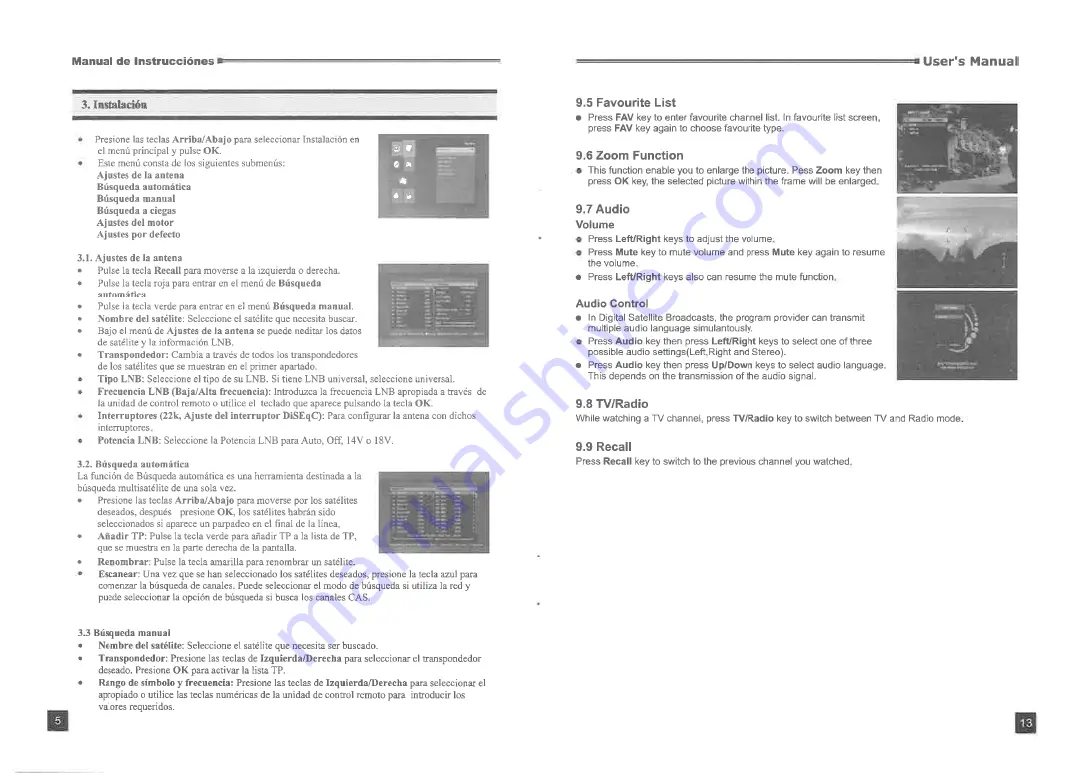 SAT IRIS 2000 HD Manual Download Page 29