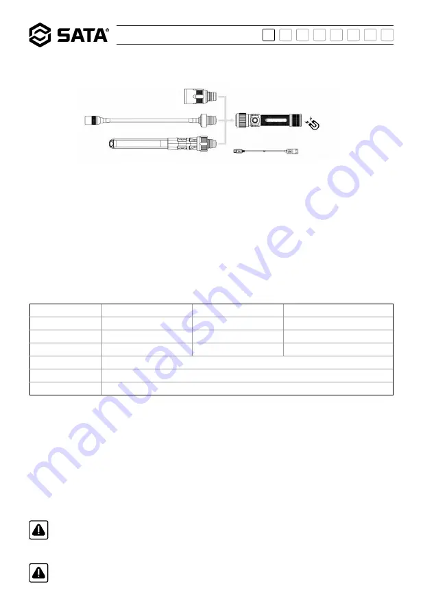 SATA 90736 Quick Start Manual Download Page 1