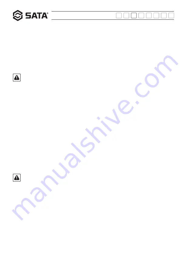 SATA 97924 User Manual Download Page 14