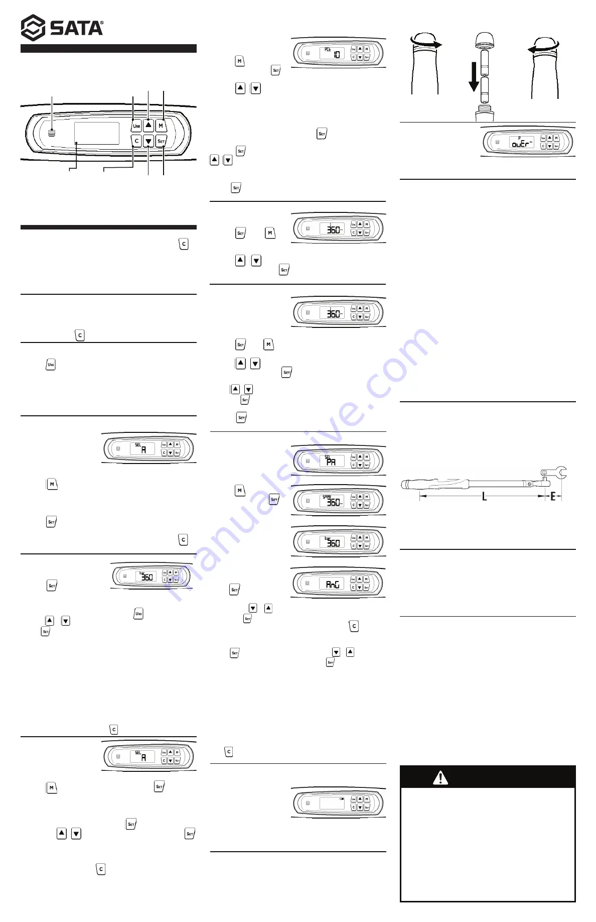 SATA ST96533 Скачать руководство пользователя страница 3