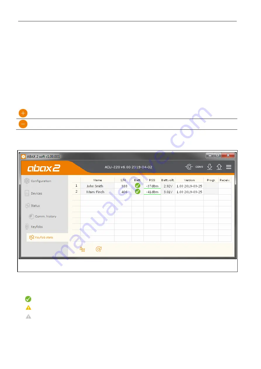 Satel ABAX 2 ACU-220 Manual Download Page 22