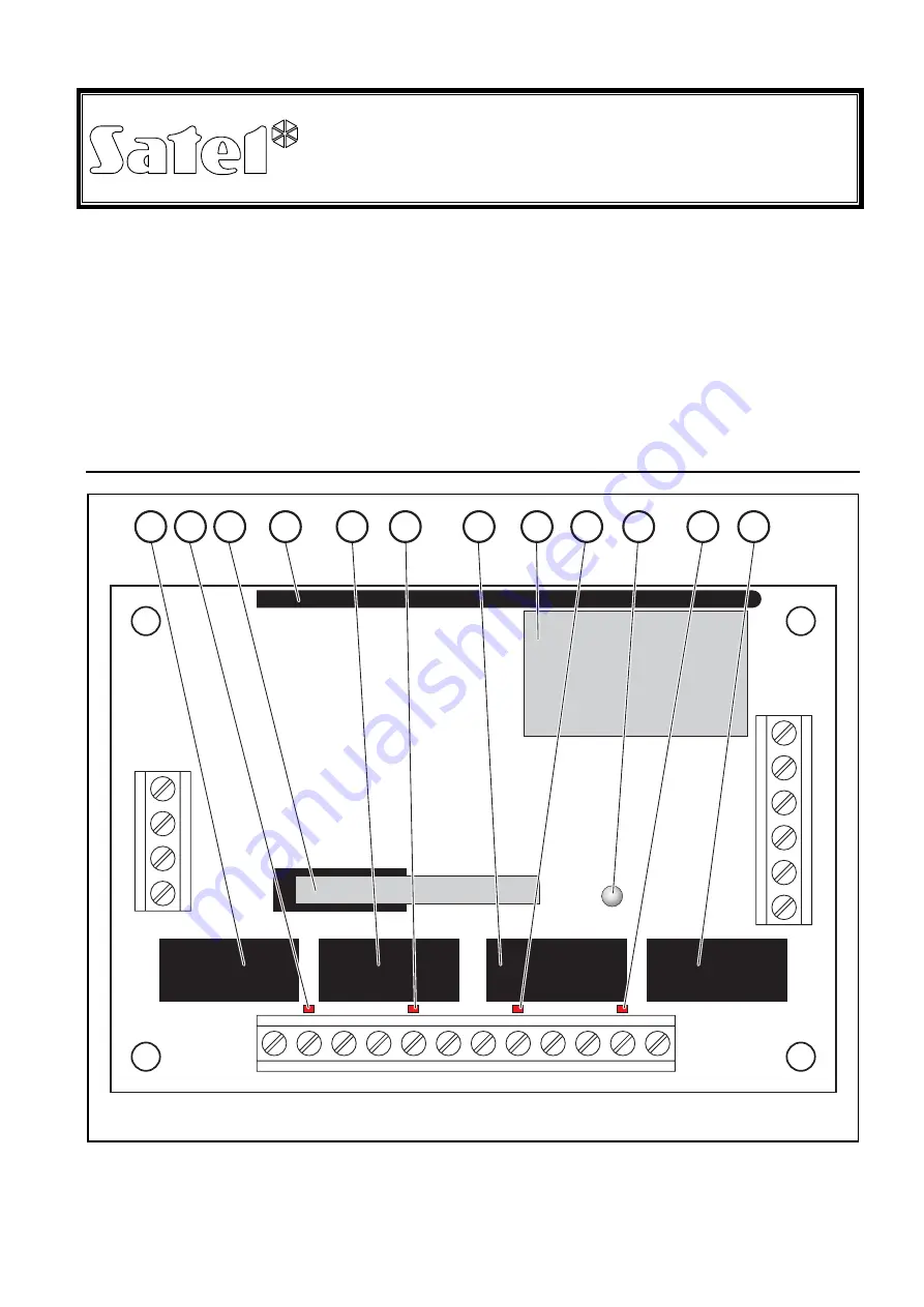 Satel ACX-200 Manual Download Page 1