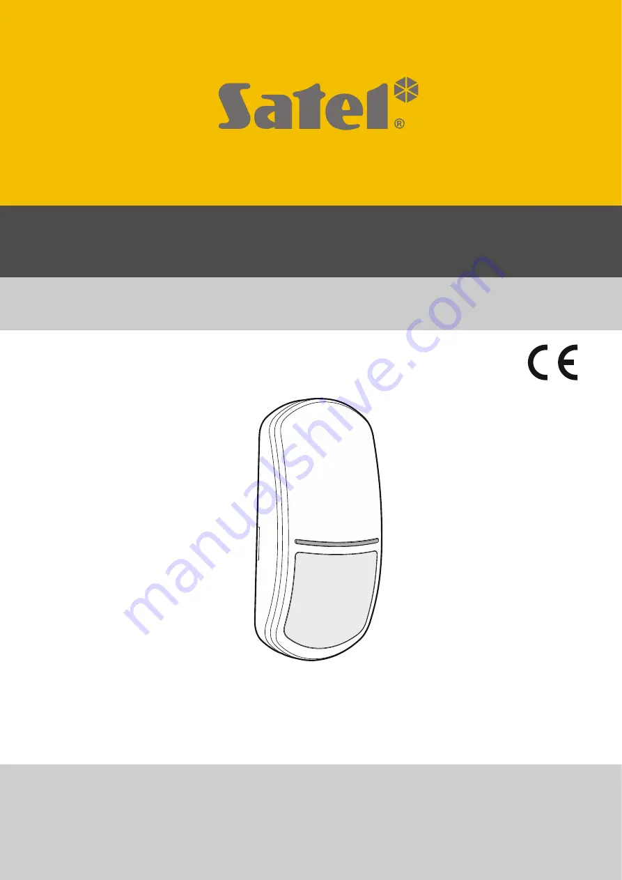 Satel APD-200 Скачать руководство пользователя страница 1