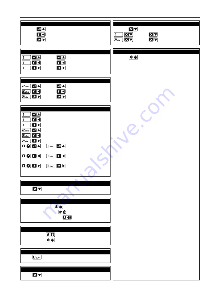 Satel VERSA Plus INT-TSG Quick User Manual Download Page 5