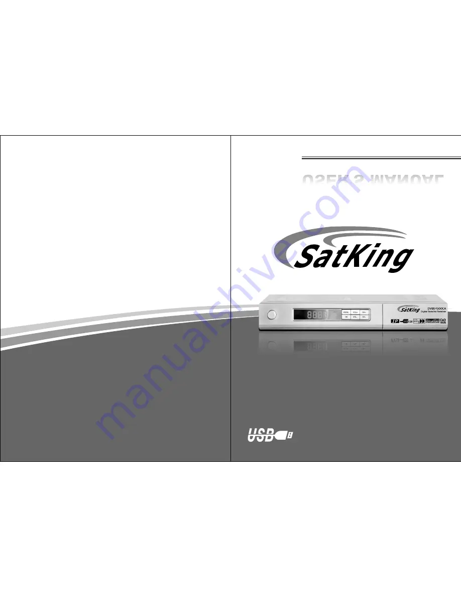 SatKing DVBS-500CA User Manual Download Page 1