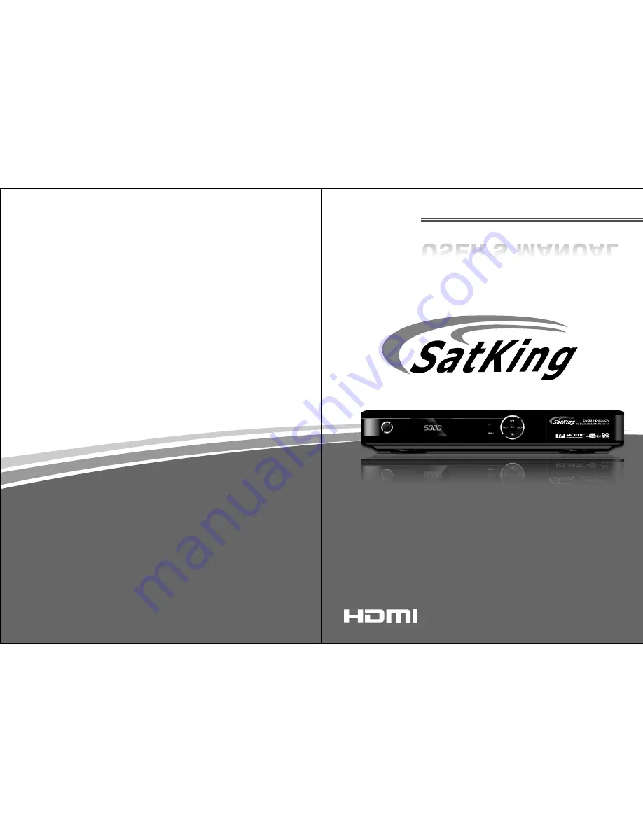 SatKing DVBS-HD600CA Скачать руководство пользователя страница 1