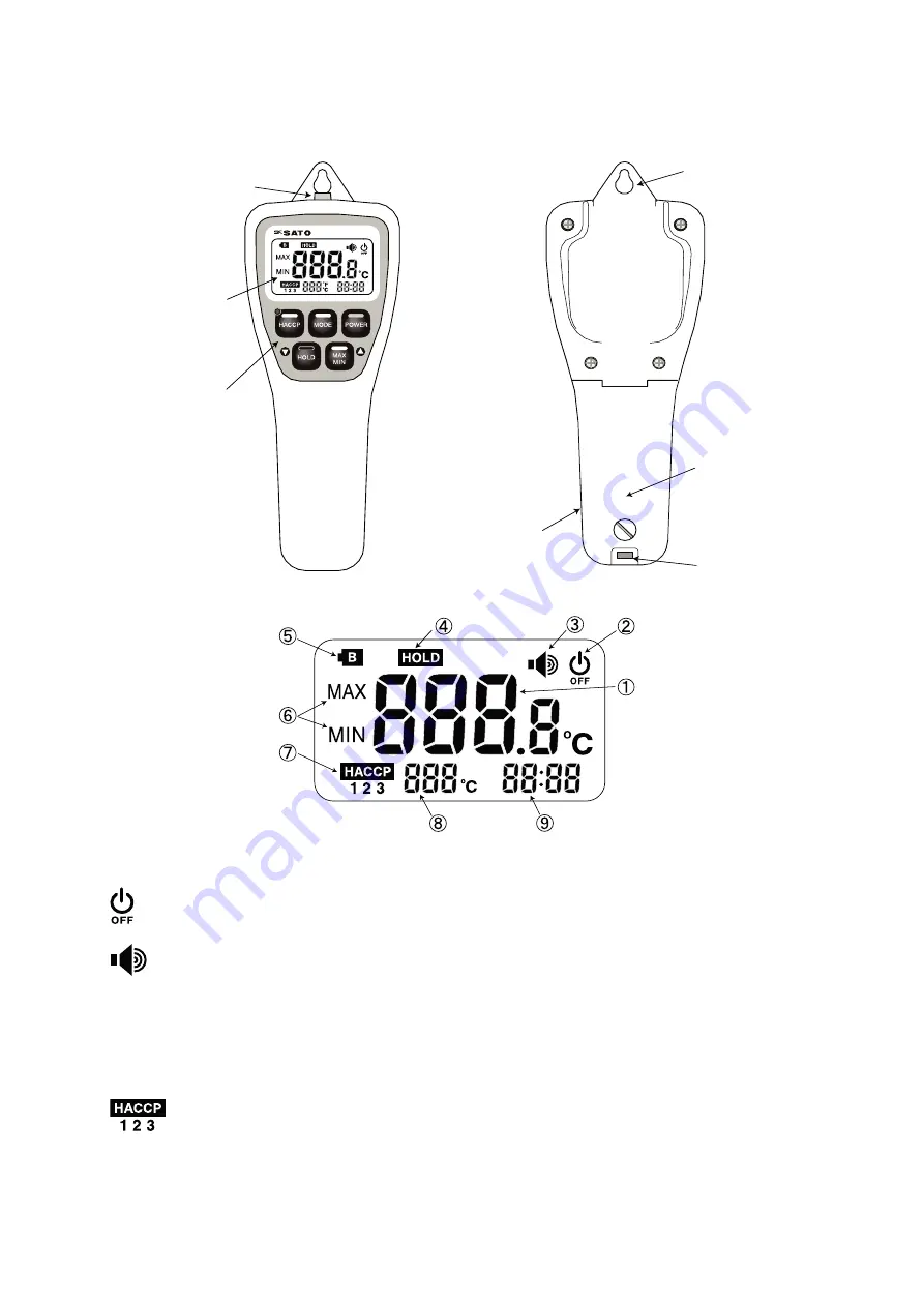 SATO 8078-00 Instruction Manual Download Page 6