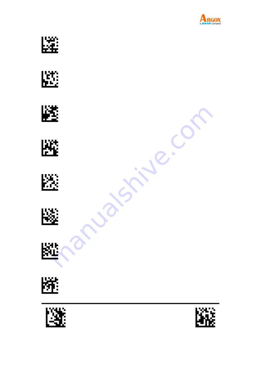 SATO ARGOX AS-9400DC User Manual Download Page 85