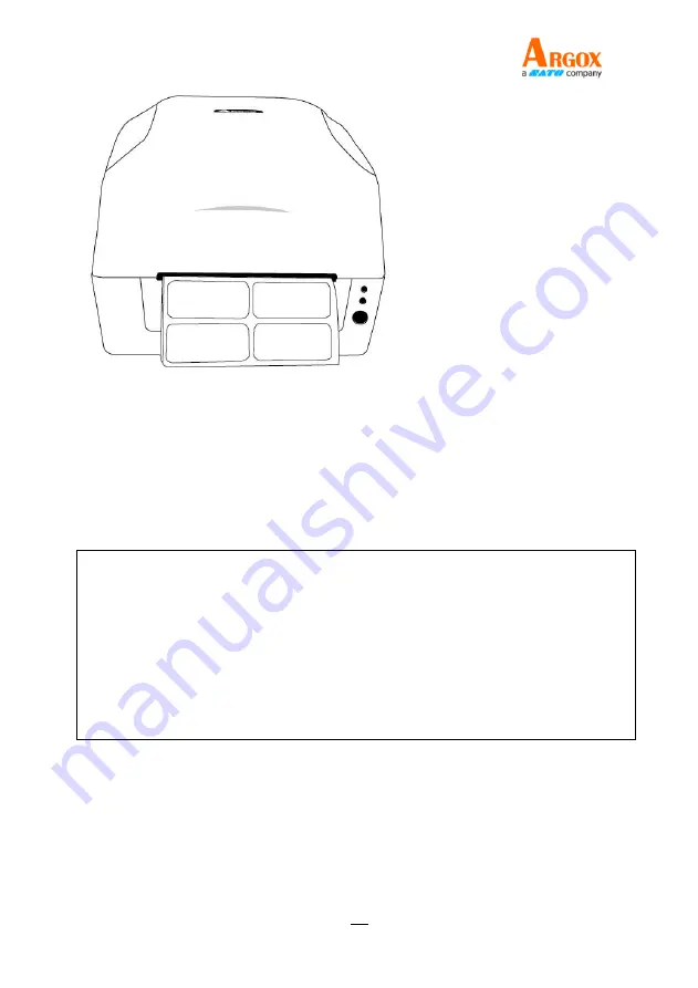 SATO ARGOX CP-EX Series User Manual Download Page 20