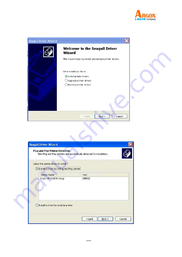 SATO ARGOX CP-EX Series User Manual Download Page 47