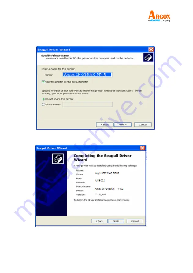 SATO ARGOX CP-EX Series User Manual Download Page 48