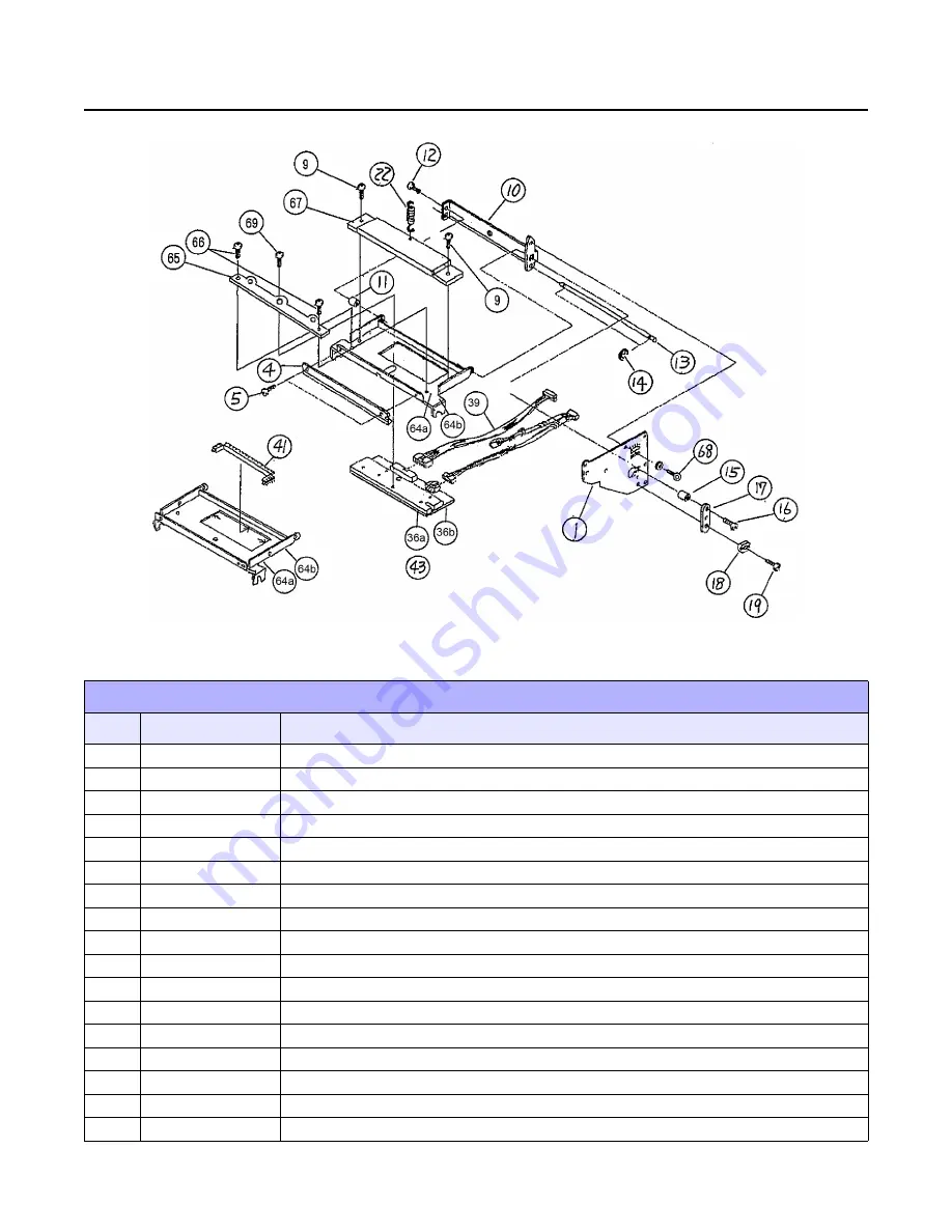 SATO LM408e Parts List Download Page 12