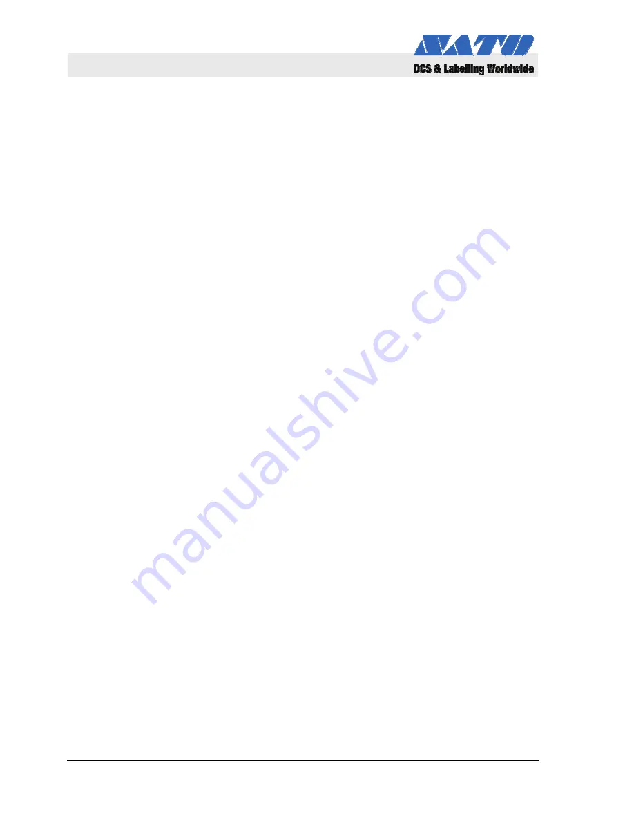 SATO MB400I Quick Manual Download Page 4