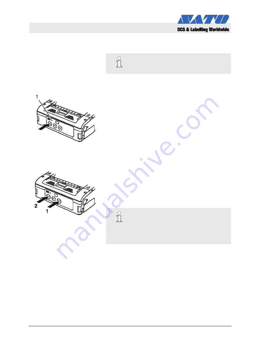 SATO MB400I Quick Manual Download Page 24