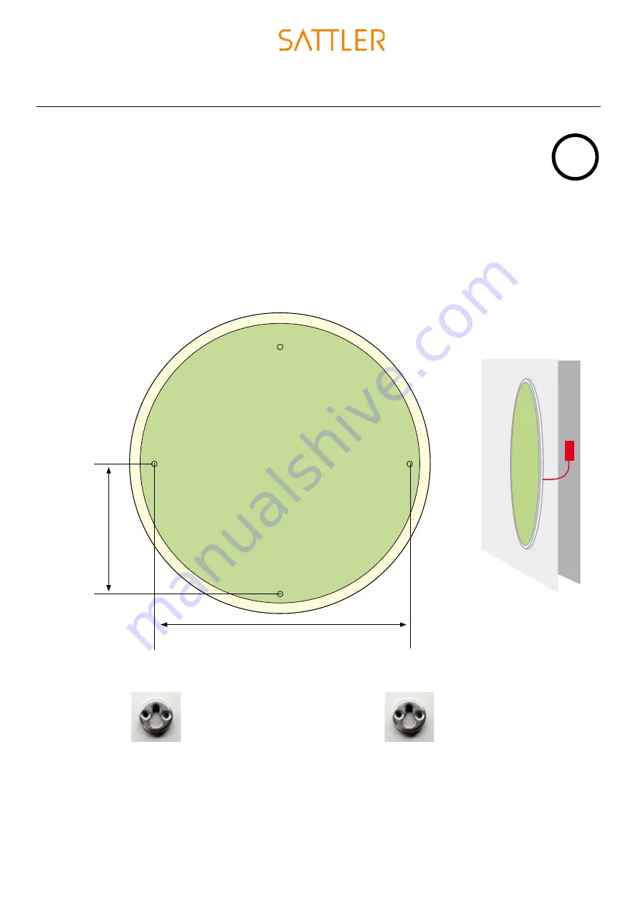 SATTLER LUCE VERDE SLIM Assembly Instruction Manual Download Page 6