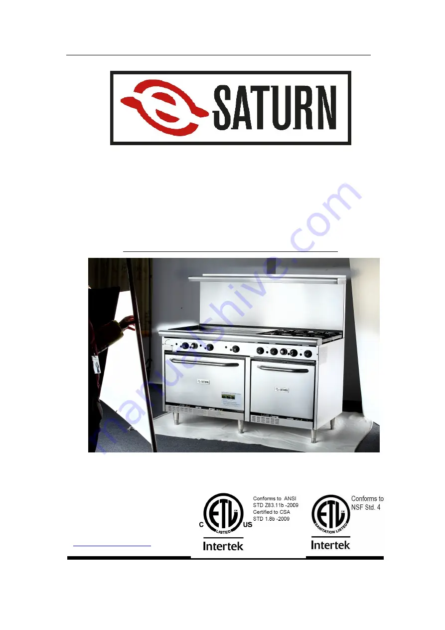 Saturn SHDR-60-4-36G Operation Manual Download Page 1