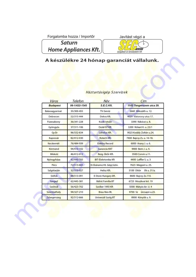 Saturn ST-KS7813 Manual Download Page 44