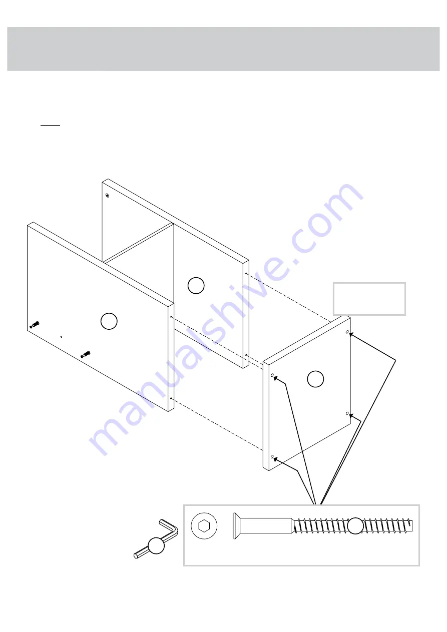 Sauder 211-4724 Assembly Instructions Manual Download Page 7