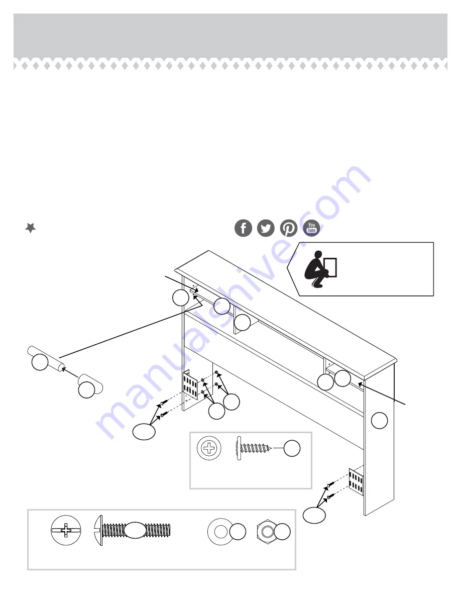 Sauder 401294 User Manual Download Page 14