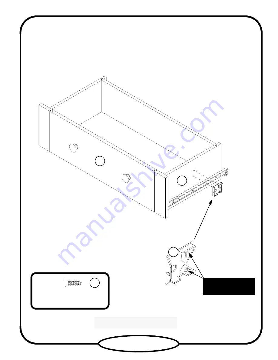 Sauder 401323 Assembly Instructions Manual Download Page 22