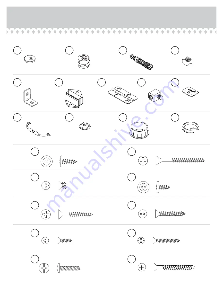 Sauder 401822 Скачать руководство пользователя страница 6